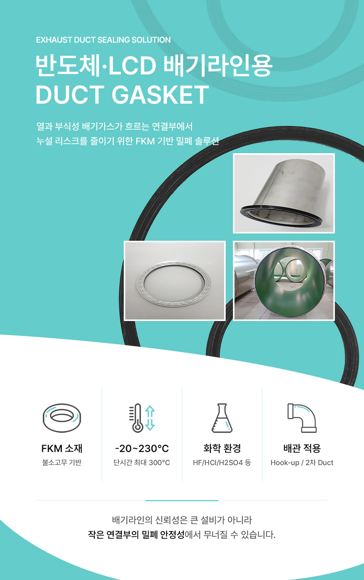 FKM 고무가스켓